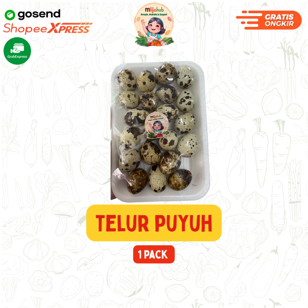 

Telur Puyuh - Pengiriman Instan - Fresh Mlijohub Malang
