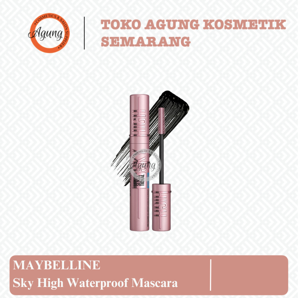 [AGUNGSMG] MAYBELLINE Sky High Waterproof Mascara Black / Mascara Maybelline Waterproof