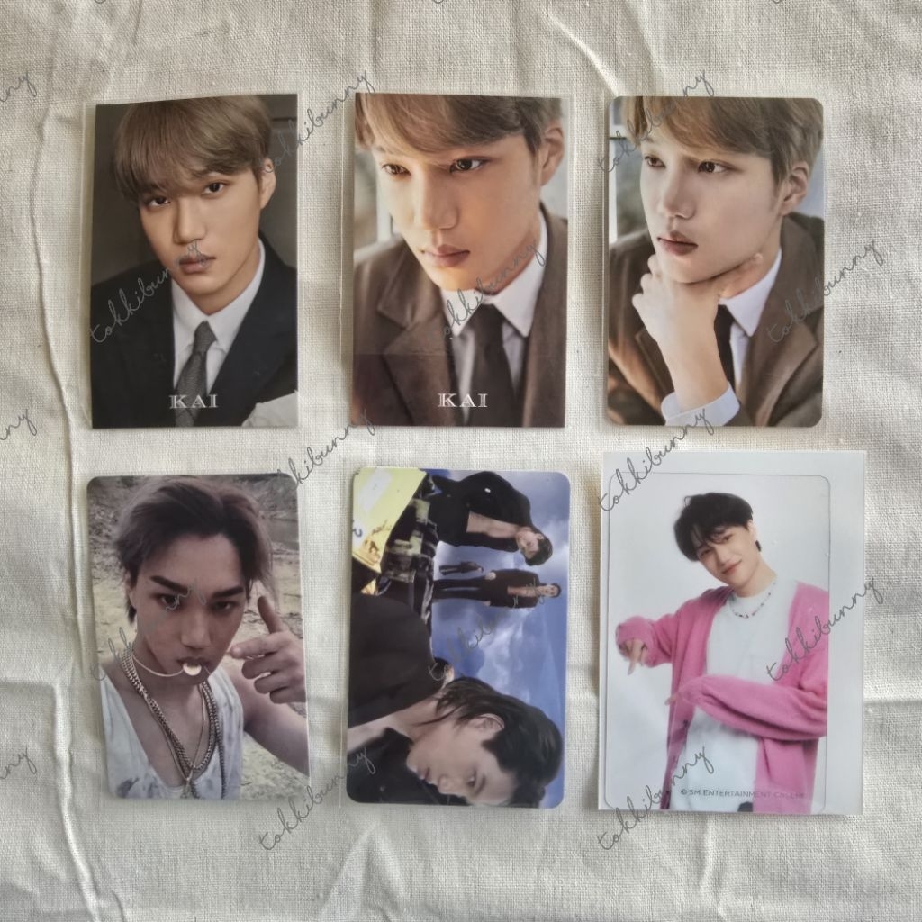 EXO Kai PC Photocards