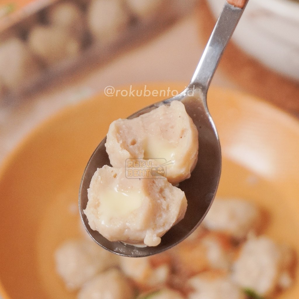 

Bakso AYAM Keju Roku Bento isi 15 - Homemade Baso Lauk Bekal Sekolah Praktis