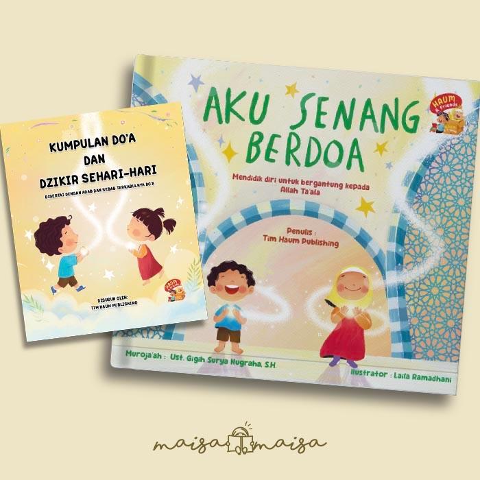 Aku Senang Berdo'a | Boardbook Anak Islami Sunnah | Haum Publishing