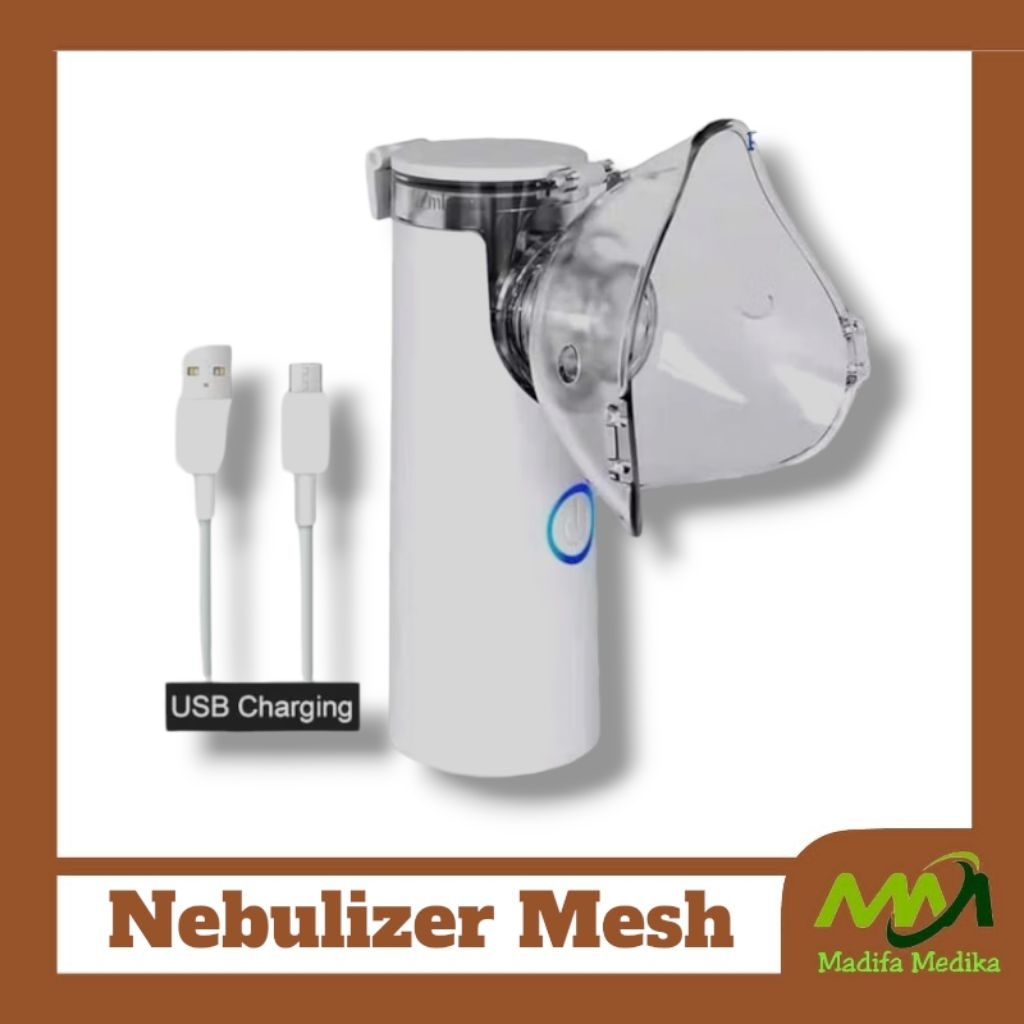 Nebulizer Mesh Portable Alat Uap Pernapasan Nebulizer Portable