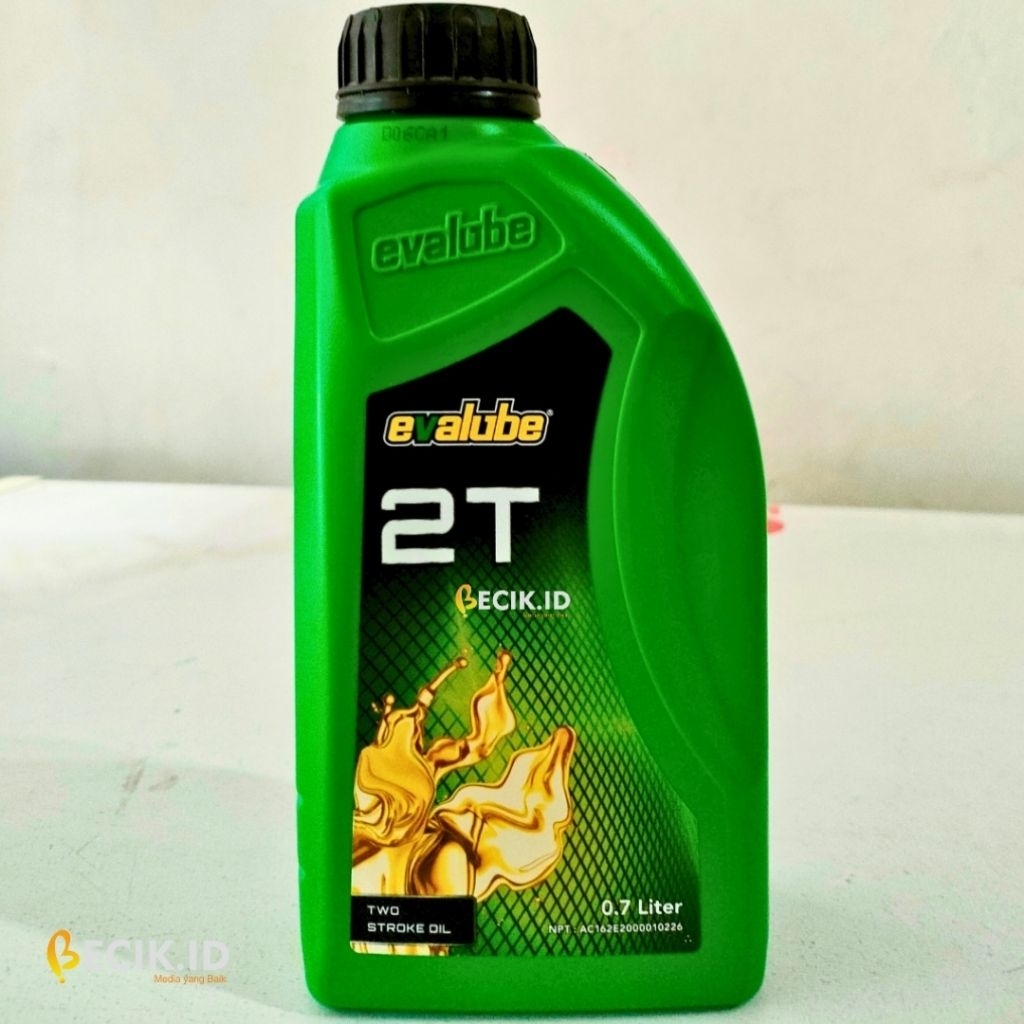 Oli Evalube 2T 700ml API TB | Oli Samping 2 Tak Asli