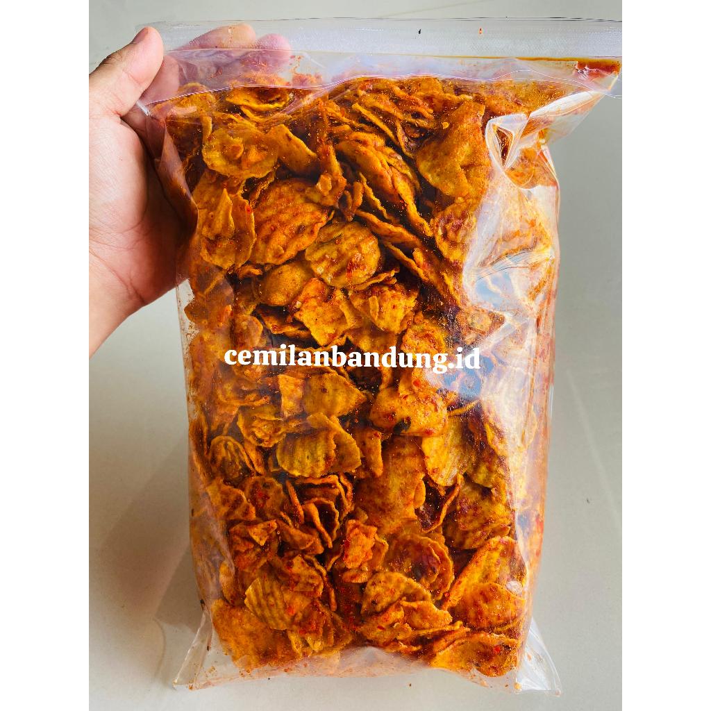 

seblak kerupuk poco poco 1kg pedas daun jeruk 1kg pedas daun jeruk