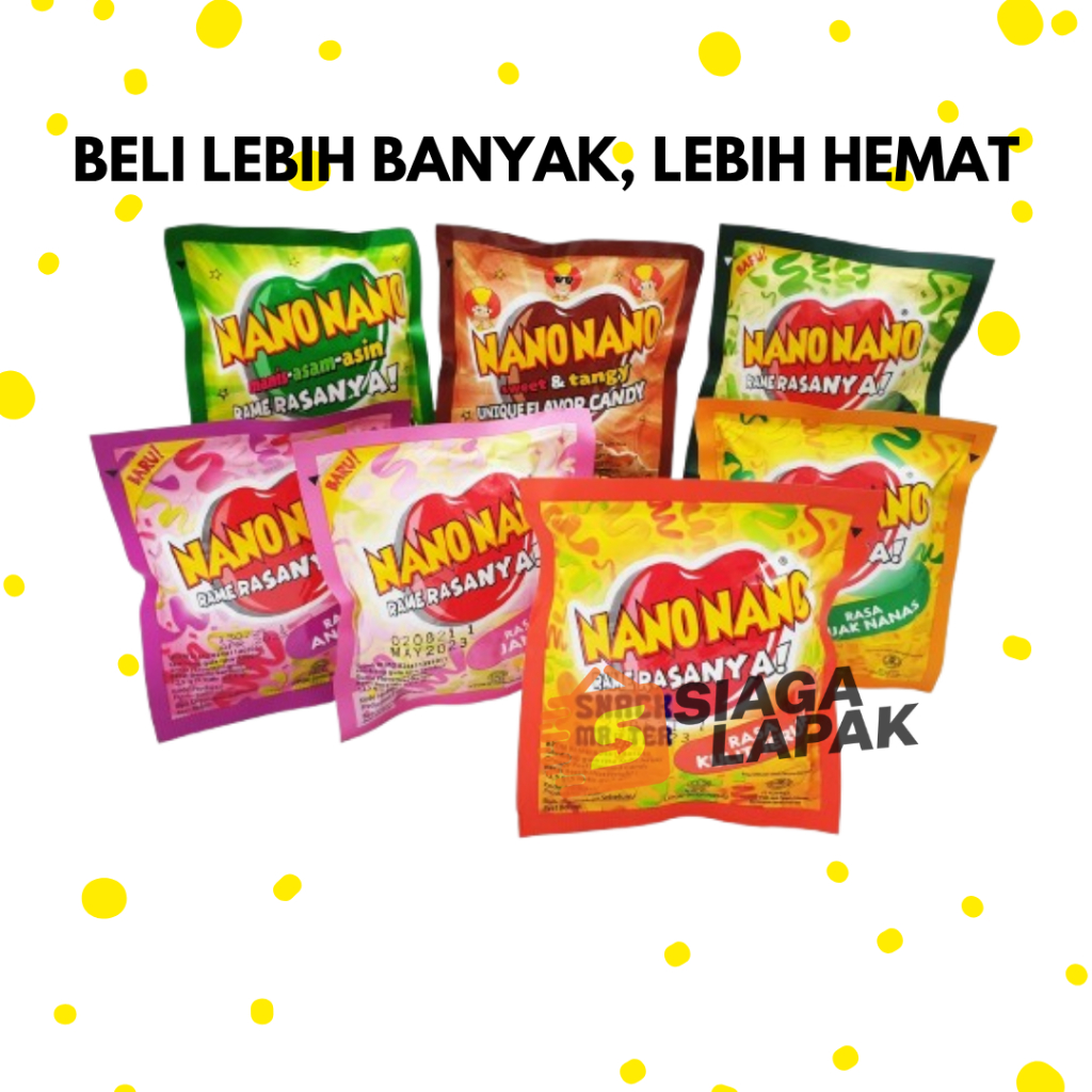 

Nano Nano Rasa BUAH ECERAN 1 PCS Permen Buah 12,5gr Aneka Varian Rasa [BELI BANYAK LEBIH MURAH]