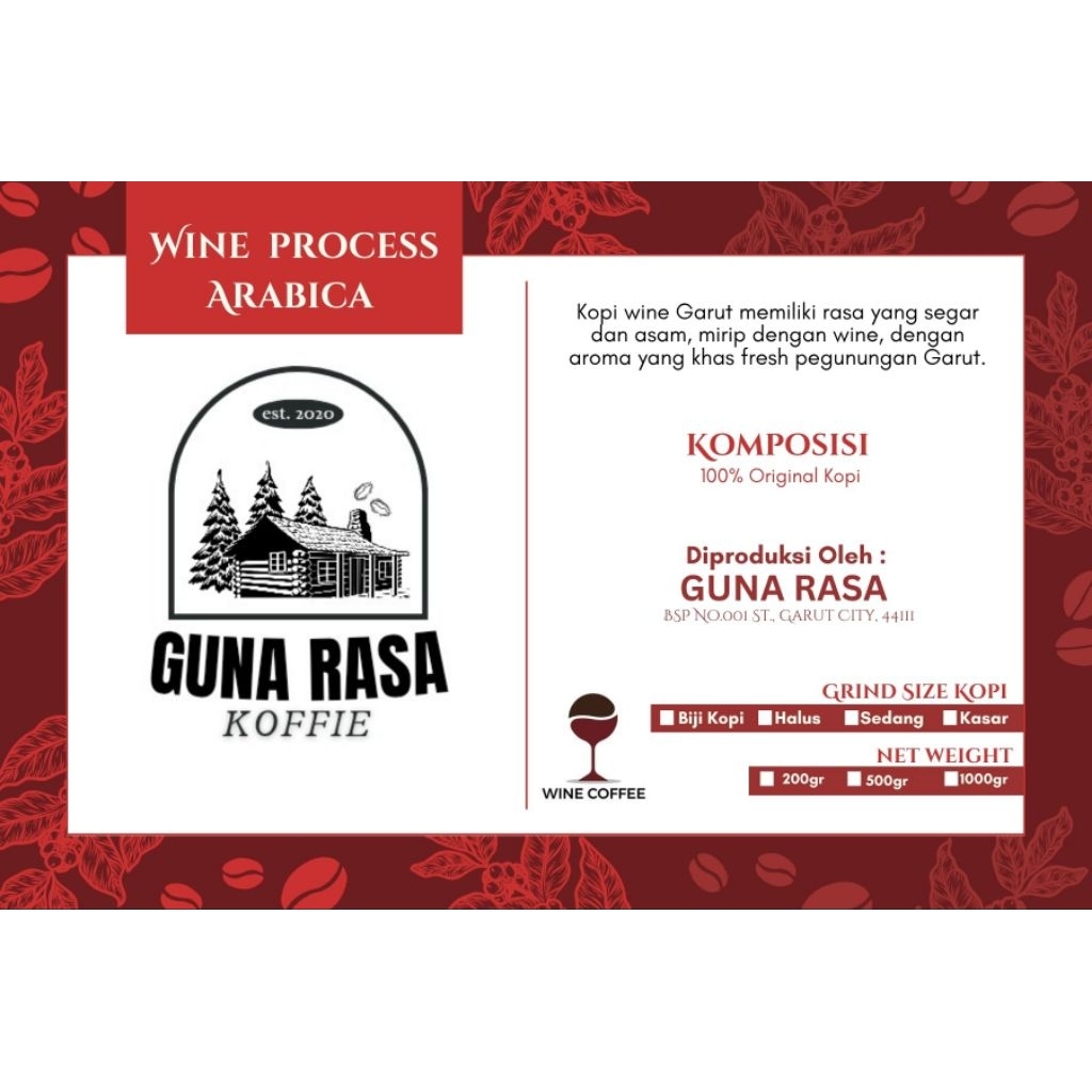 

Kopi Wine Process | By GUNA RASA Coffee