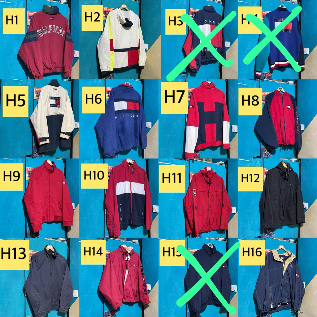 TH WINDBREAKER COLORBLOCK VINTAGE JACKET