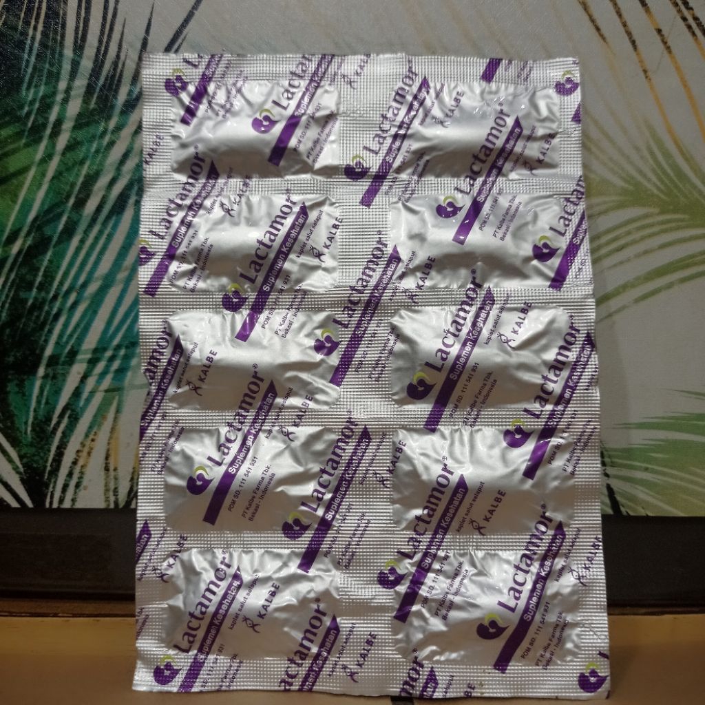 LACTAMOR  10 tablet | ASI booster | pelancar ASI | suplemen kesehatan