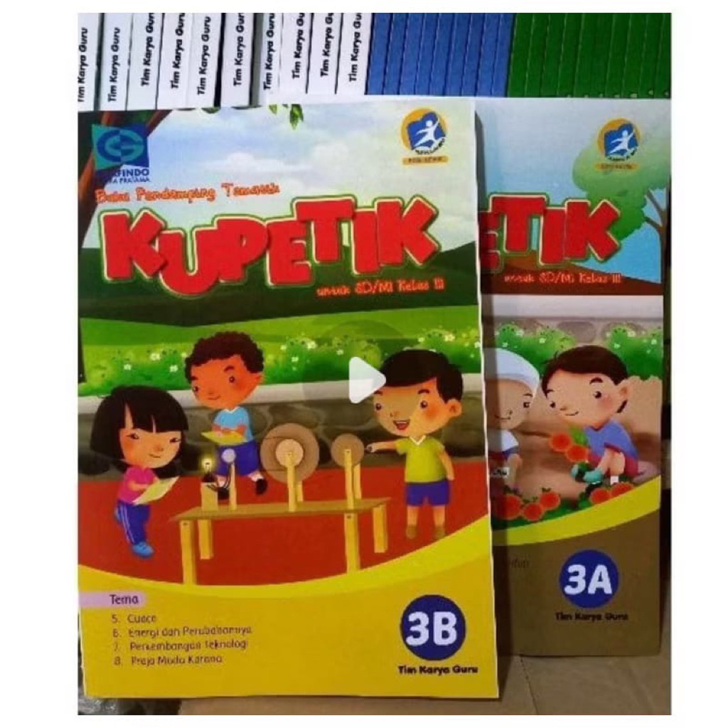 KUPETIK 3A 3B untuk SD/MI kelas 3