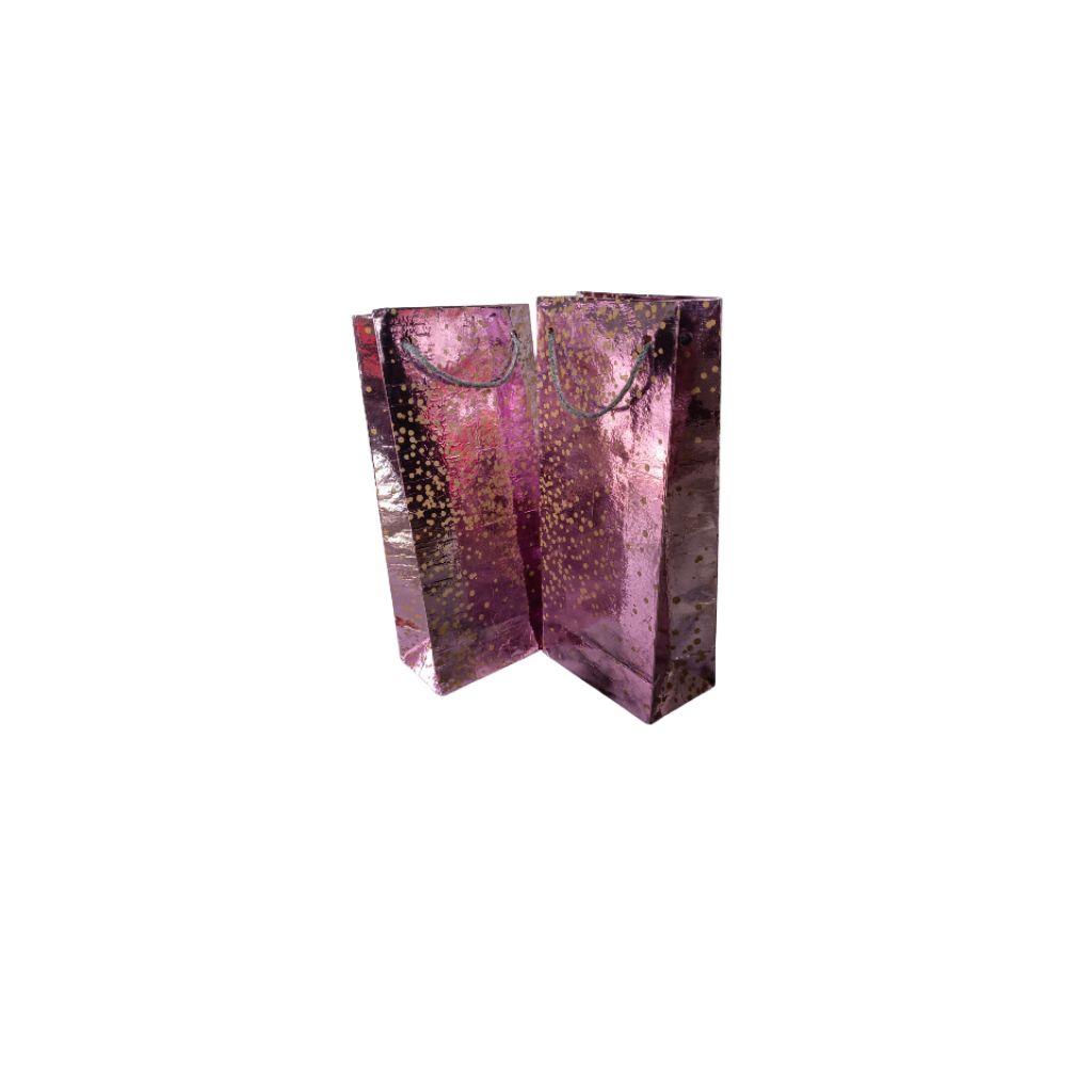 

Paperbag Lilac Botol & Wafer 11x7x25 / 15x7x25 | Tas Kertas Warna Ungu Elegan