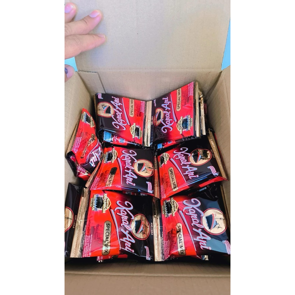 

Kopi Kapal Api 23gram 1 renceng isi 10 Kopi Hitam plus Gula Terlaris