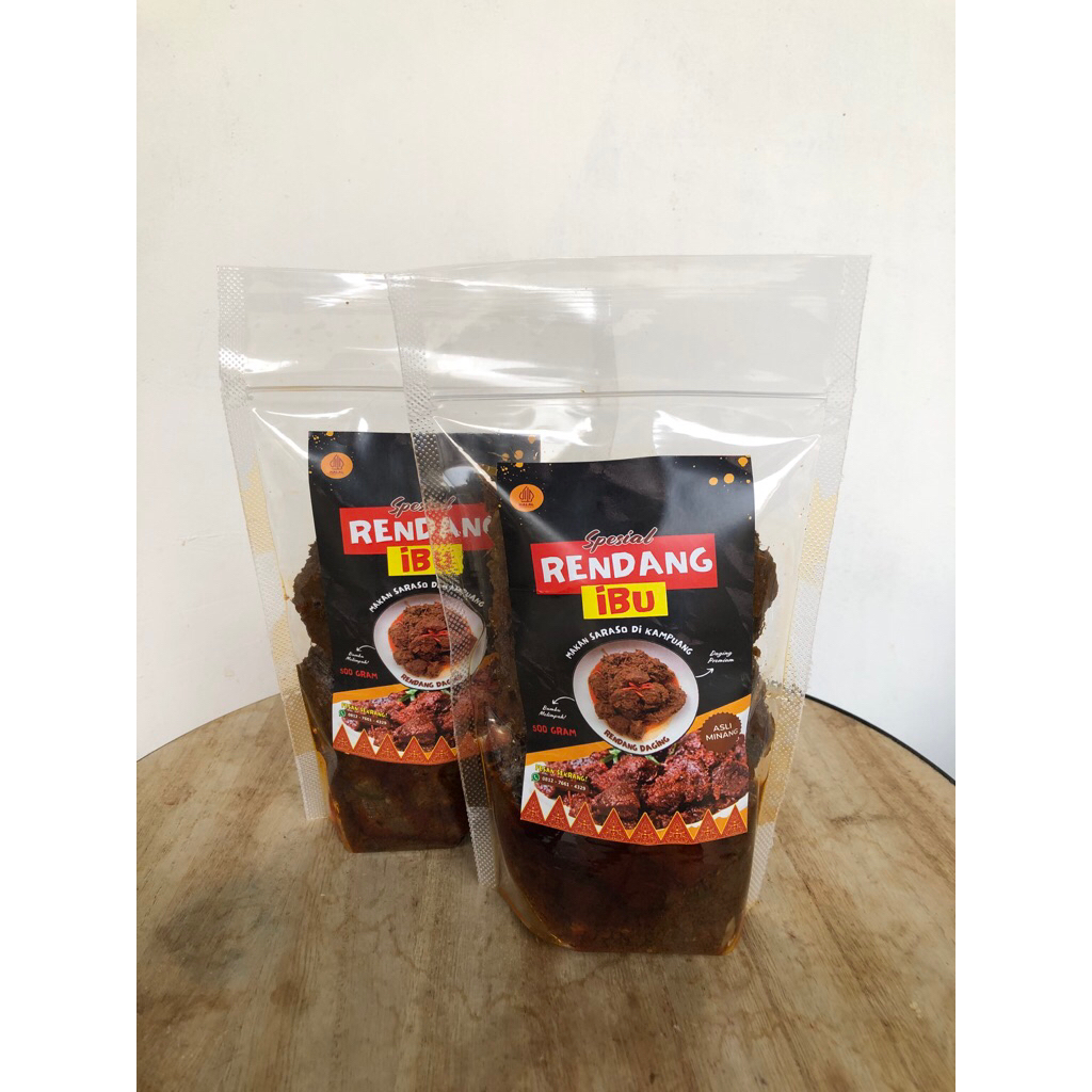 

125 gram - Spesial Rendang Daging (Asli Minang)