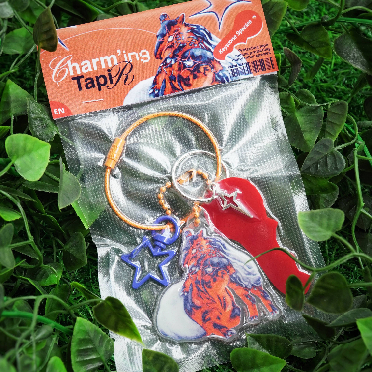 Charming Tapir - Keychain Charm / Bag Charm Akrilik