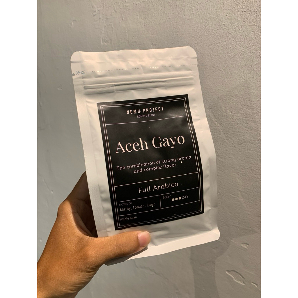 

Arabica Gayo(Semiwash 100% full arabica)