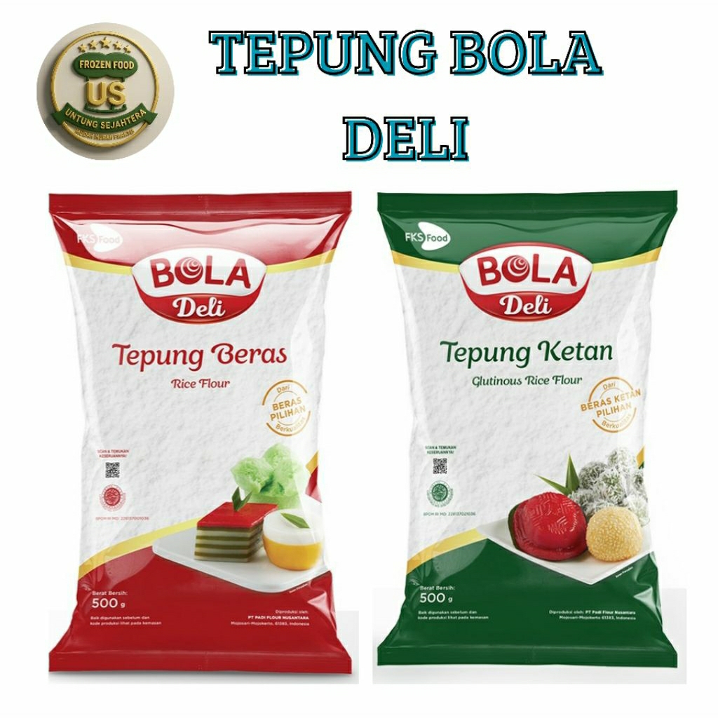 

Tepung Bola Deli Tepung Ketan Bola Deli 500gr Tepung Beras Bola Deli 500gr Tepung beras tepung ketan