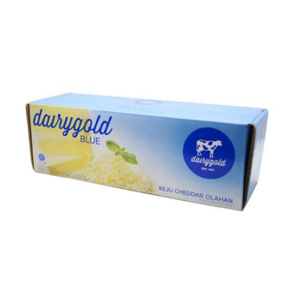 

KEJU DAIRY GOLD BLUE 500 GRAM /DAIRY GOLD CHEDDAR CHESSE 500 GRAM