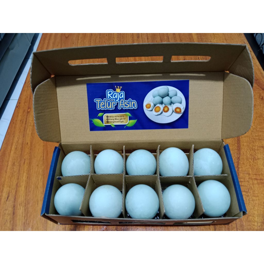 

Telur bebek Asin fresss premium. Matang