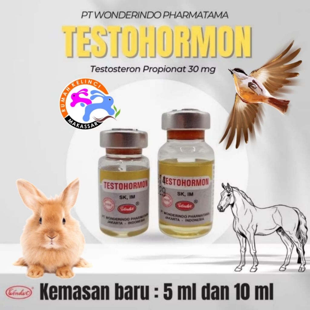 TESTOHORMON Original Terapi Hewan Jantan Betina