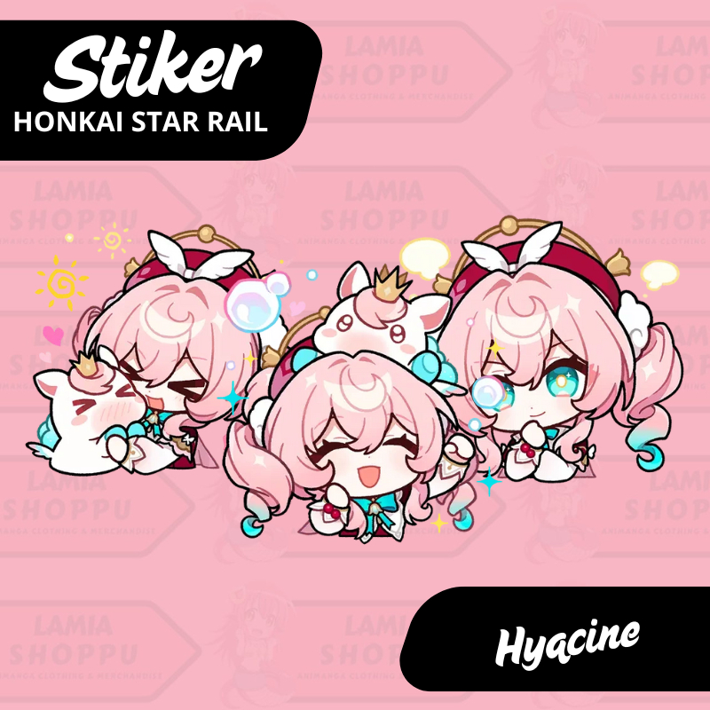 

Stiker Hyacine Honkai Star Rail | Sticker Hyacine HSR | Stiker Vinyl Laptop Anti Air