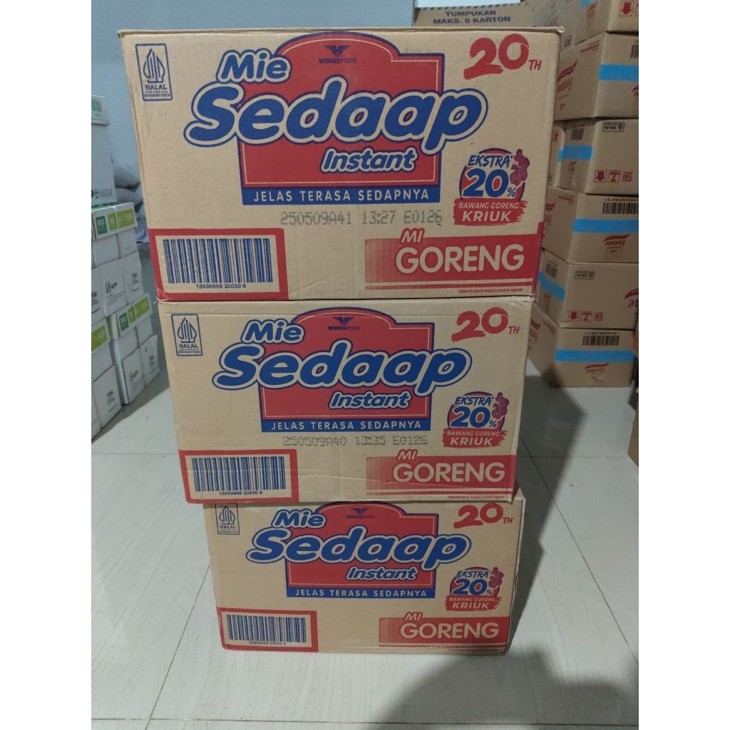 

Mie Sedap Goreng dan Kuah 1karton