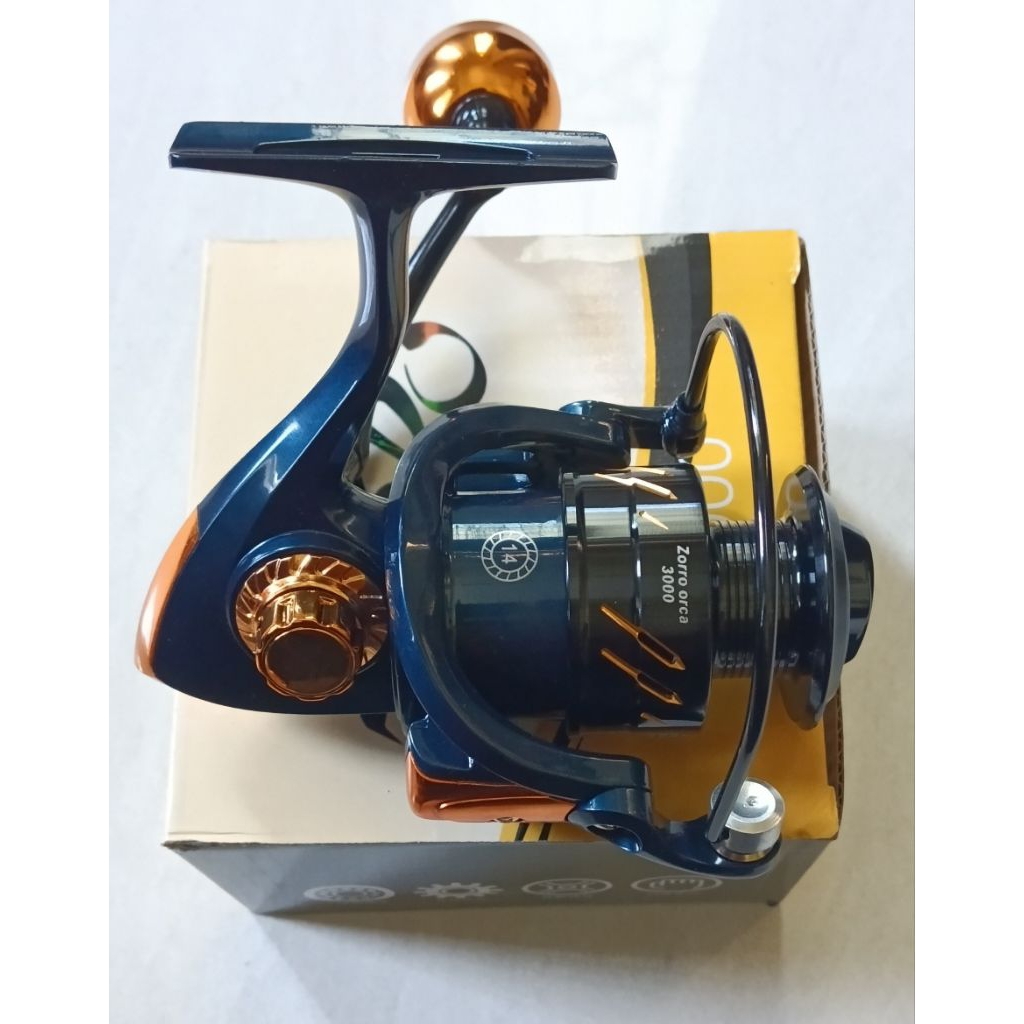 Reel pancing Zorro Orca