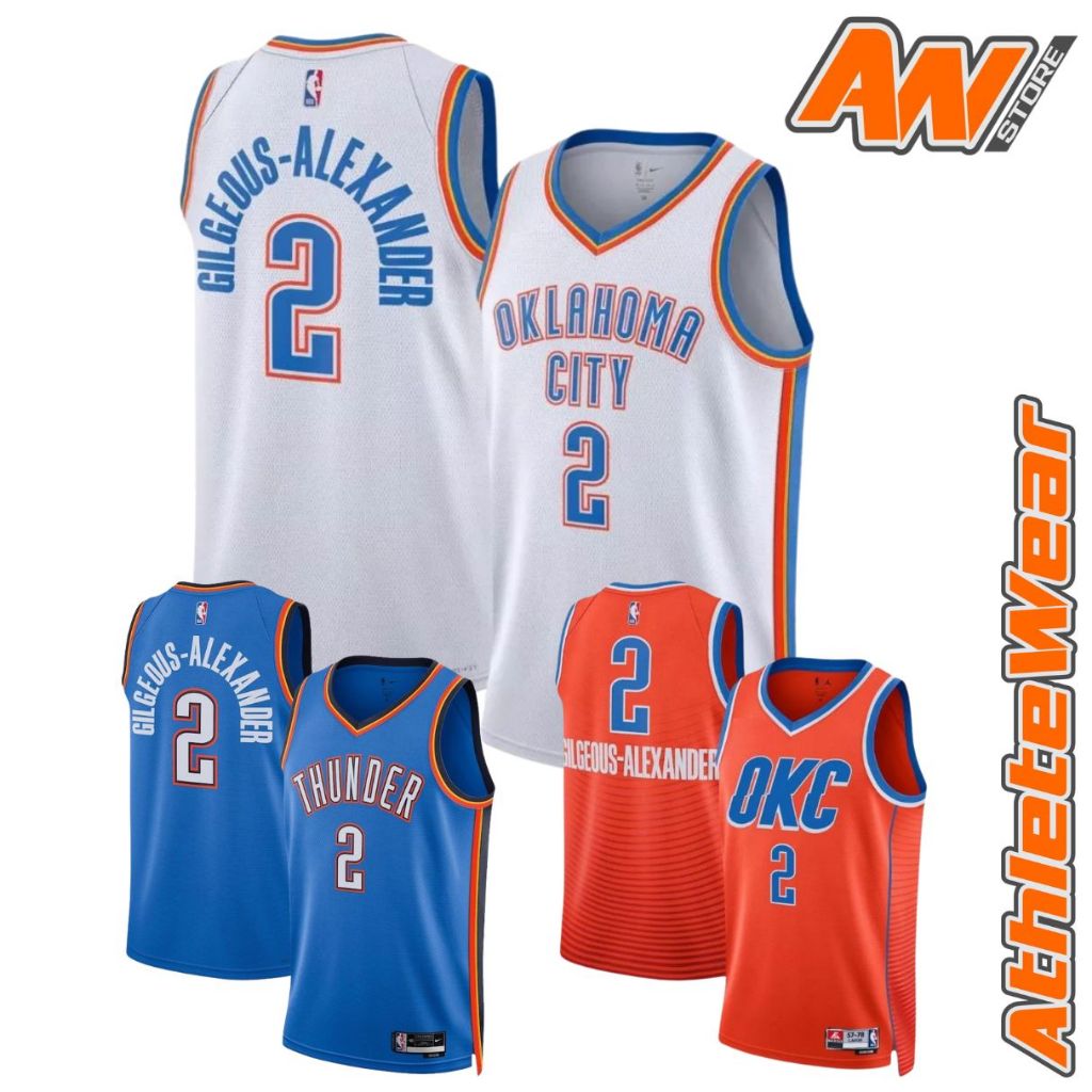 Jersey Basket Oklahoma City Thunder - Shai Gilgeous Alexander