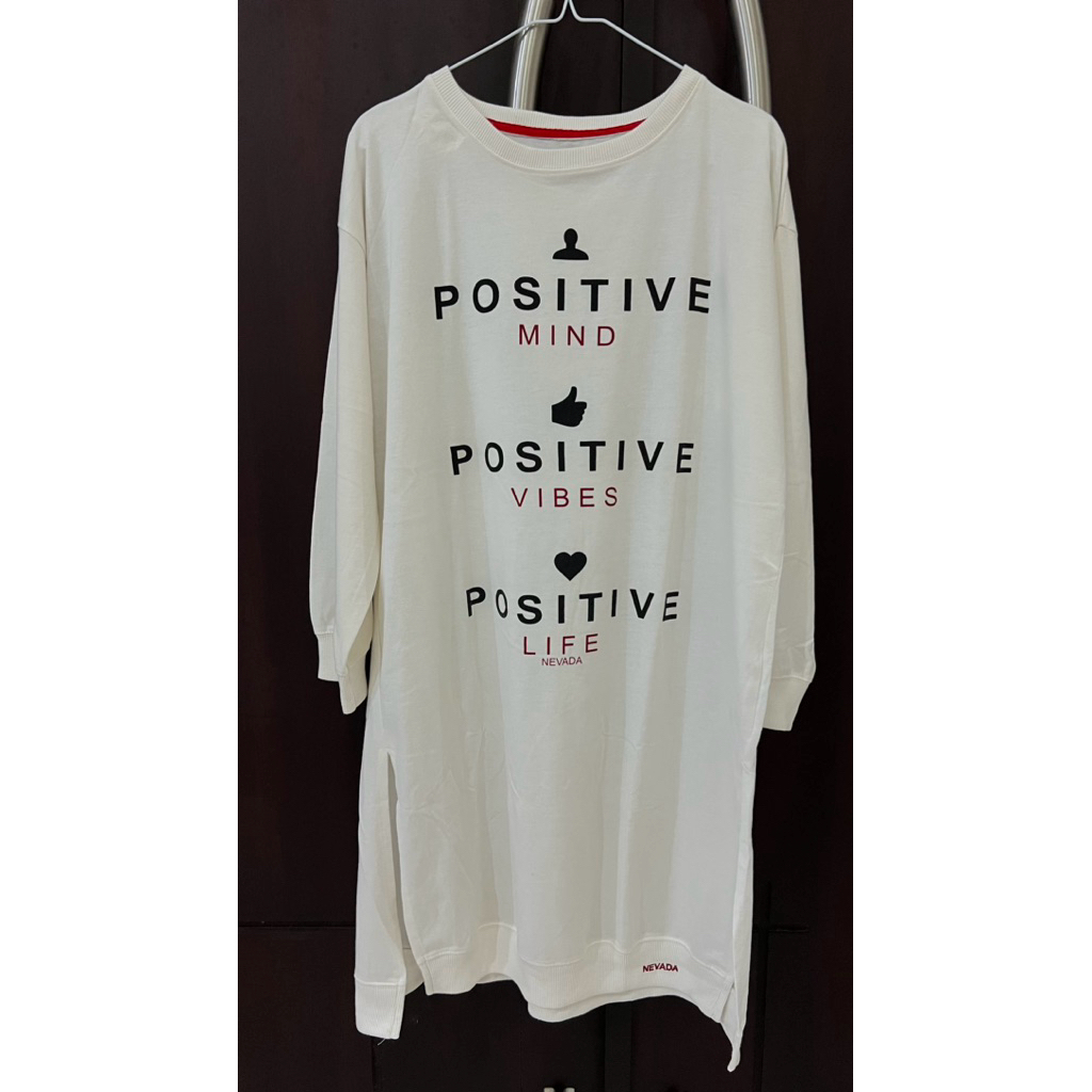 SWEATER TUNIK PUTIH NEVADA