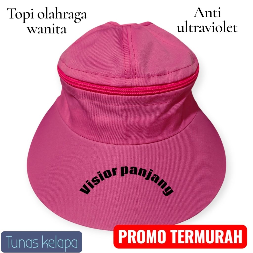 TOPI OLAHRAGA|SENAM |CADDY GOLF |PANTAI ANTI ULTRAVIOLET|TOPI SENAM WANITA
