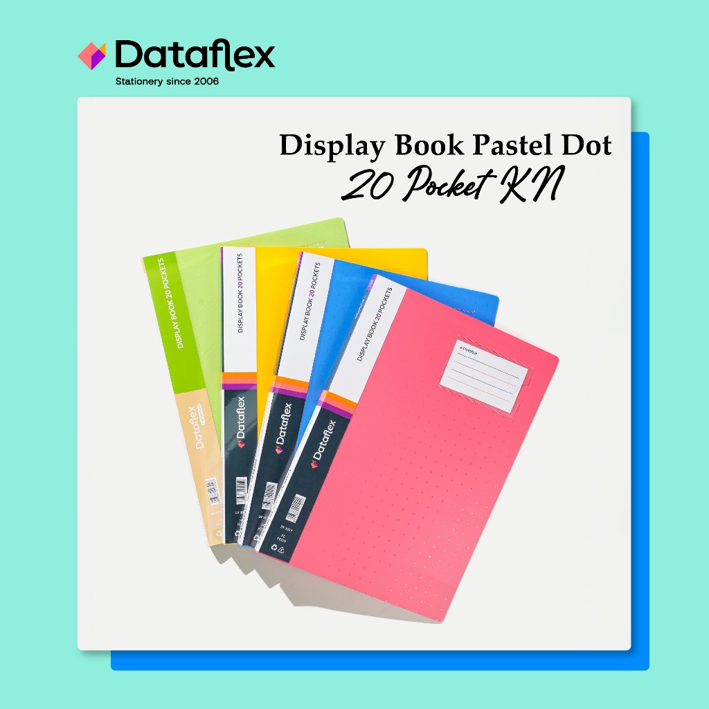 

Display Book PASTEL DOT 20 Pocket KN ( Kartu Nama ) Dataflex