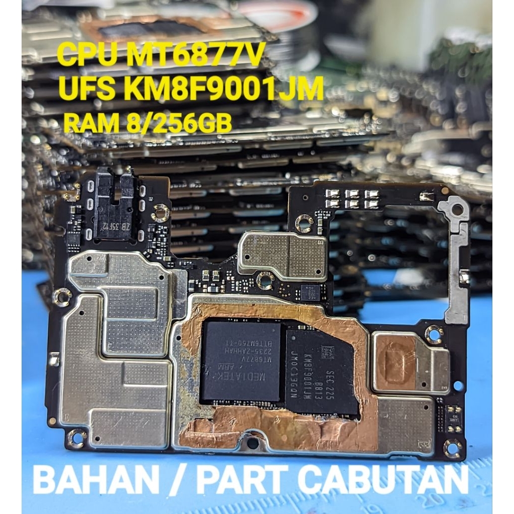 MESIN REDMI NOTE 12Pro 5G CPU MTK UFS KM8F9001JM -B813