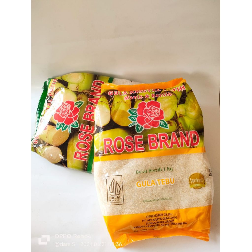 

Rose Brand Gula Tebu 20kg