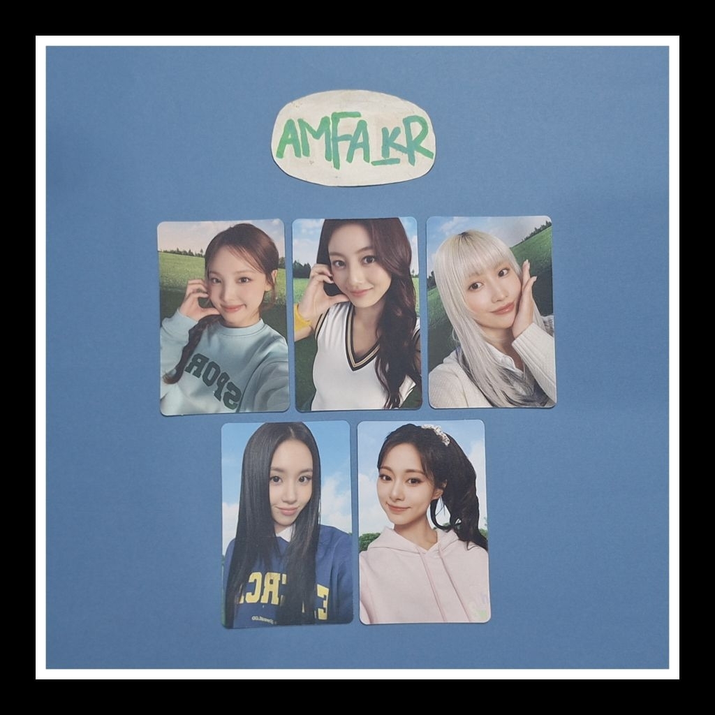 Photocard Richeese X Twice [Limited] Nayeon Jihyo Momo Chaeyoung