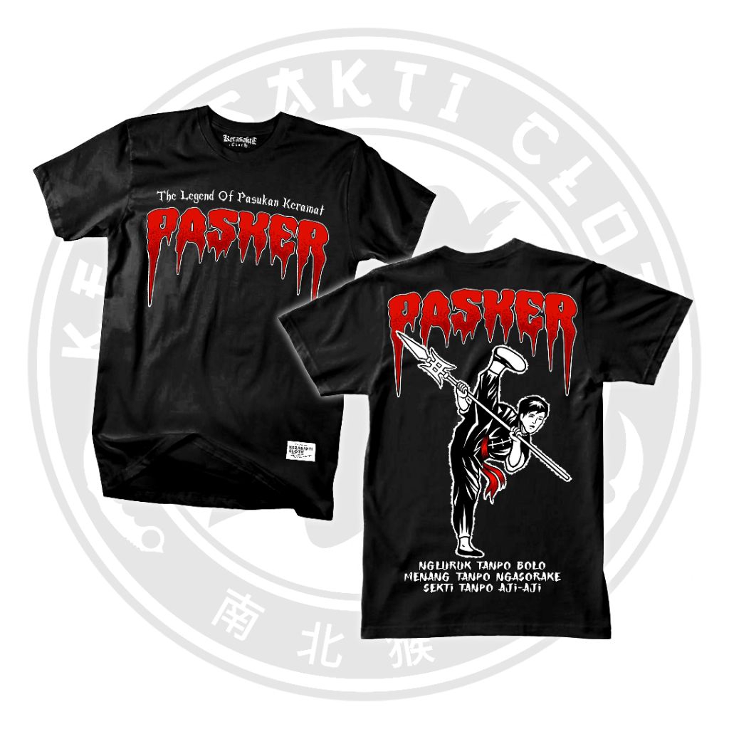 Kaos Lawasan IKS.PI Kera Sakti "T-shirt PASKER" Free Stiker || kerasakti.cloth