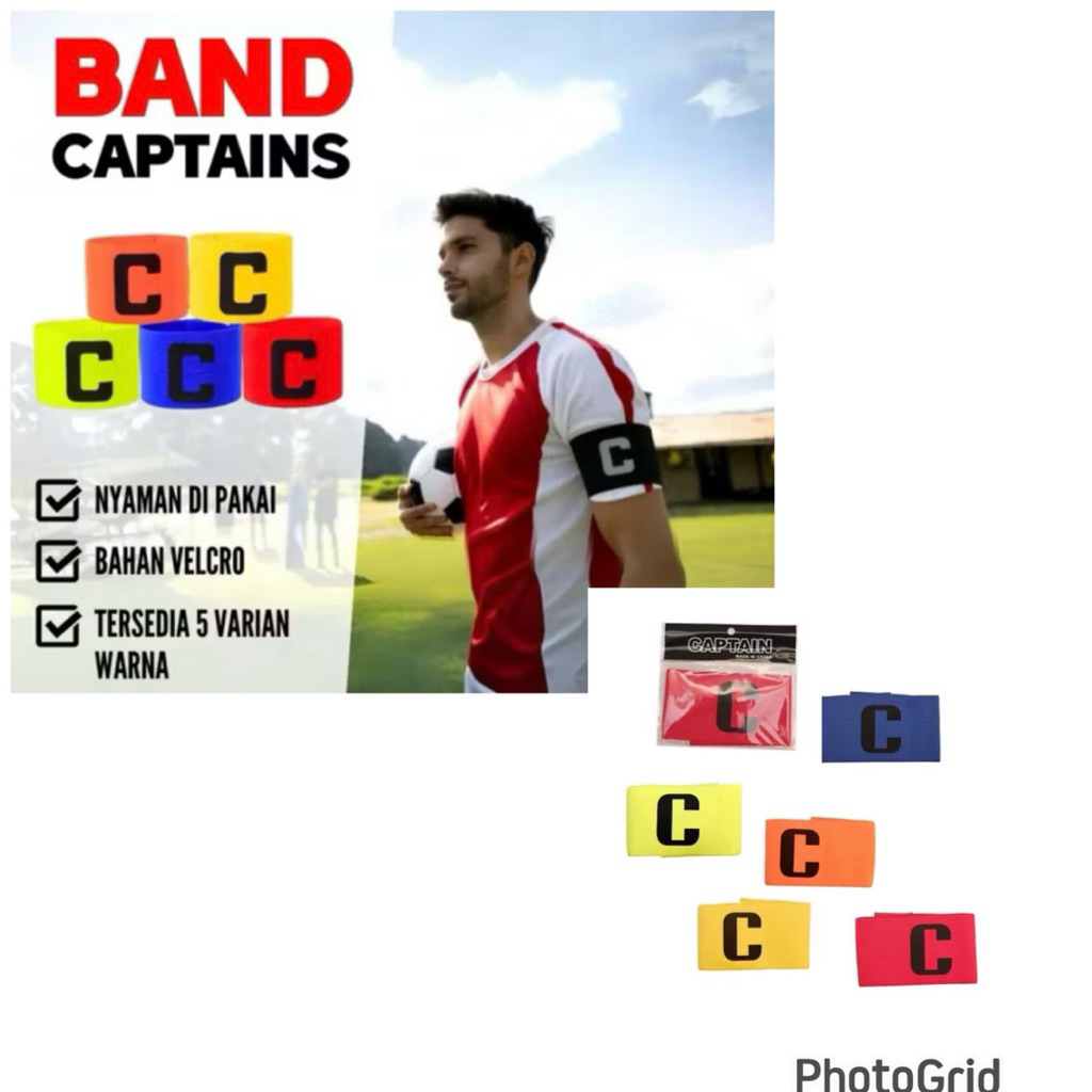 Ban Captain Kapten Armband Sepakbola
