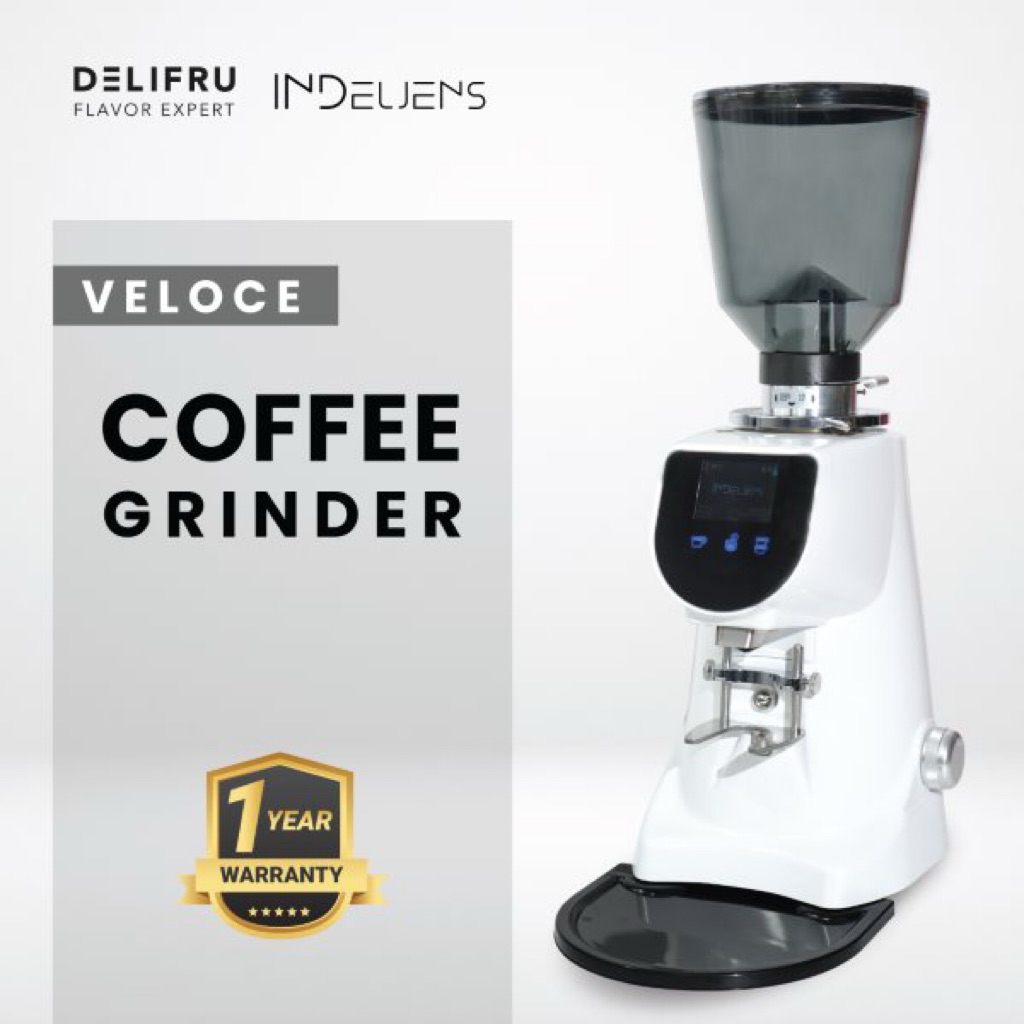 Mesin Grinder Penggiling Kopi Digital Indeljens Veloce