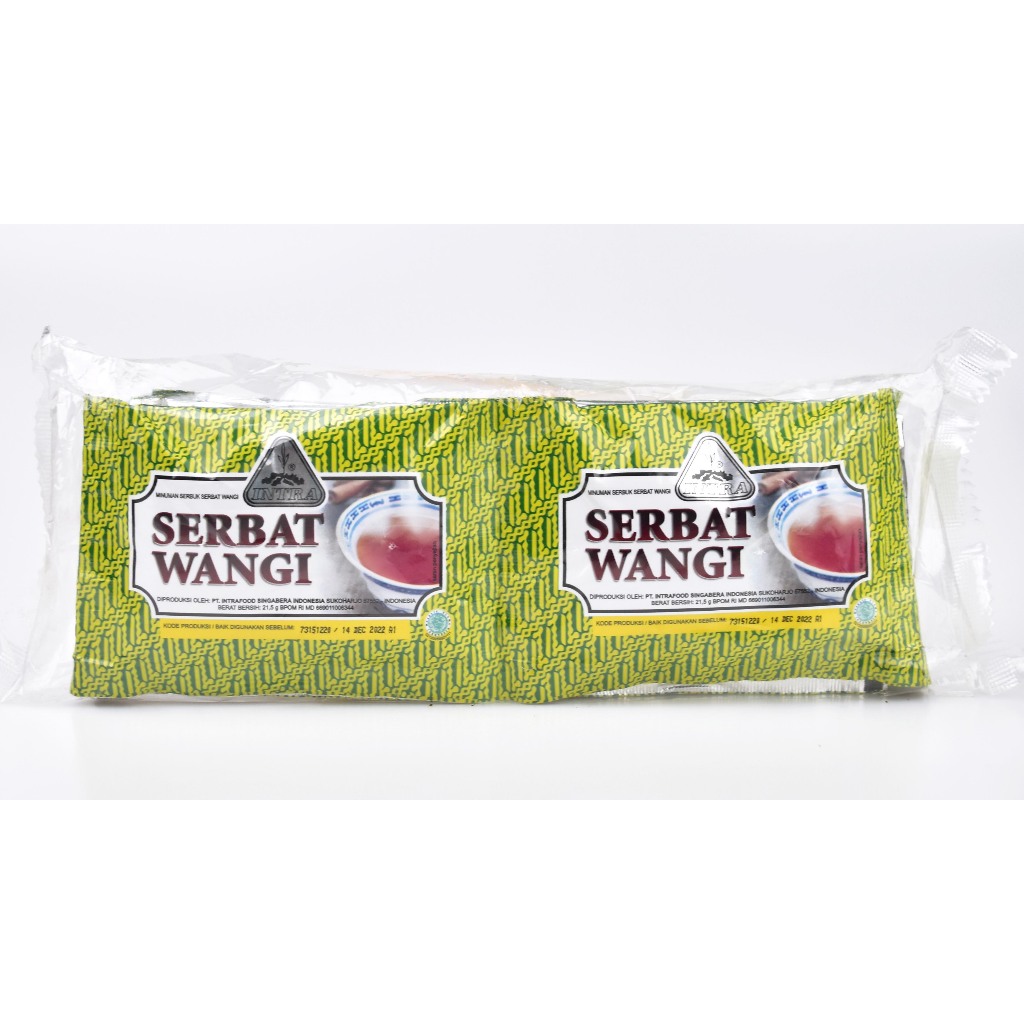 

INTRA Serbat Wangi 1 Renceng isi 10 Sachet