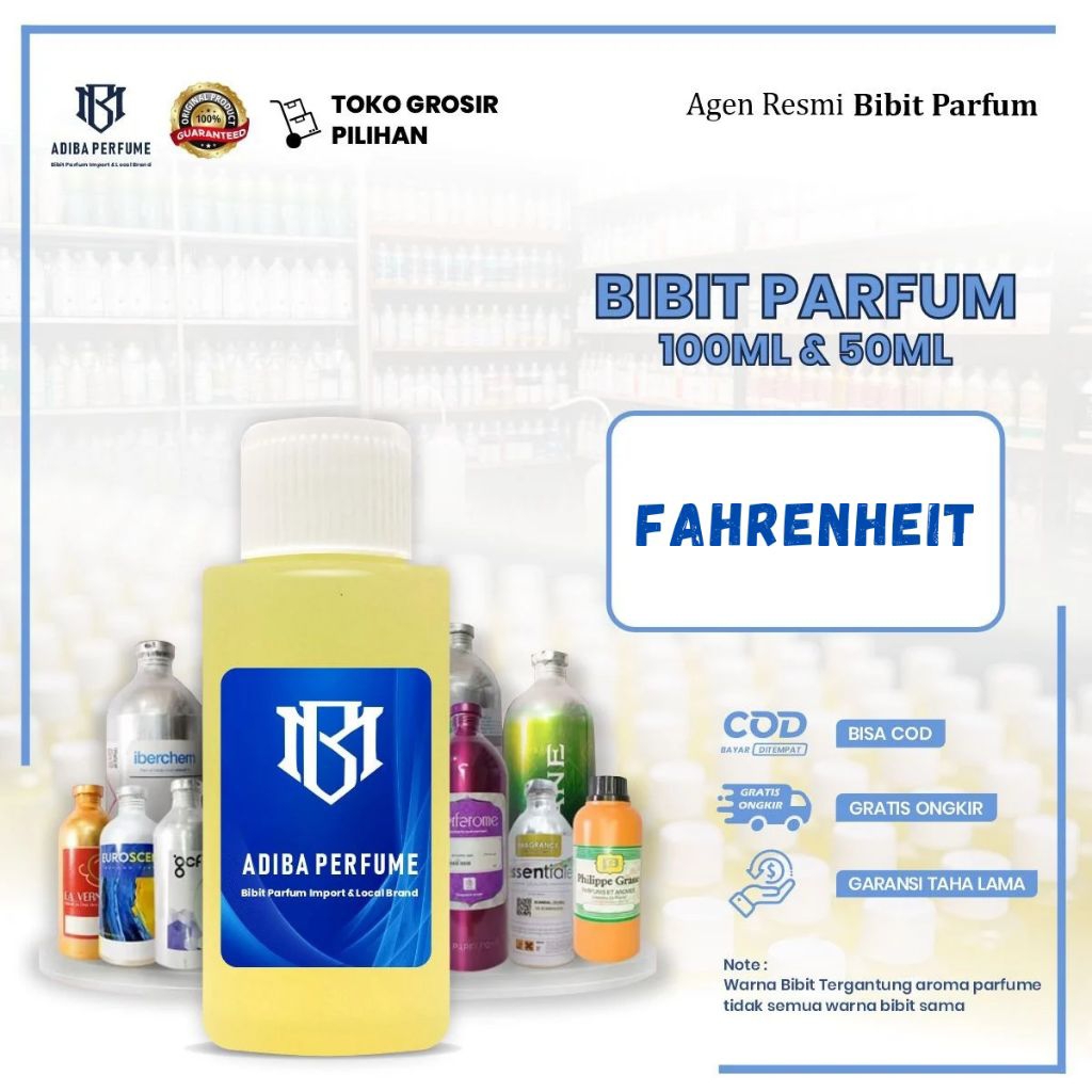 Bibit parfum FAHRENHEIT best seller pria tahan lama meninggal kan jejak