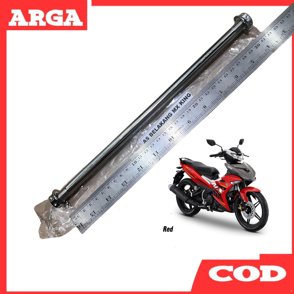 Arga As Roda Belakang Motor Jupiter MX King Old New Dengan Baut Probolt CNC