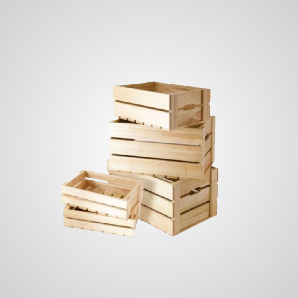 Tambahan Packing kayu Booth Portable