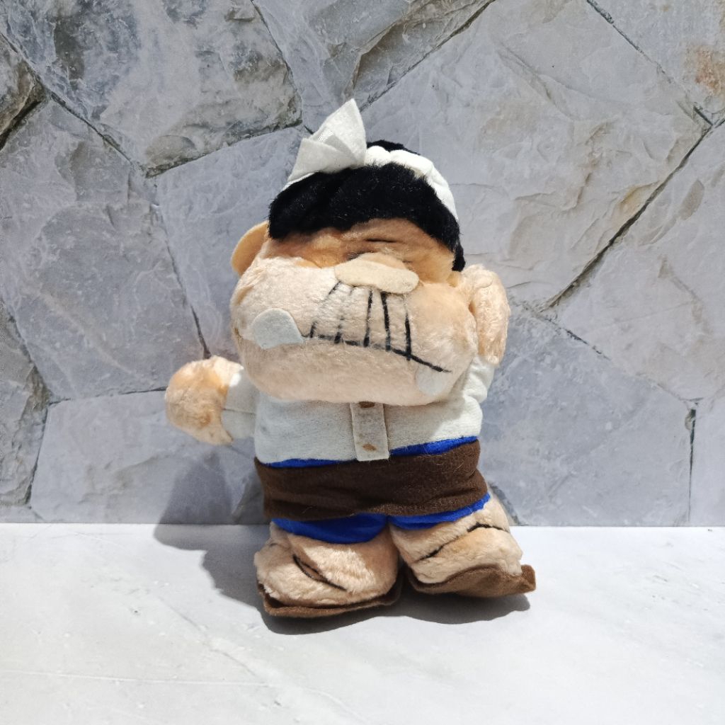 Boneka Anime Japan Karakter The Genius Bakabon Vintage Rare