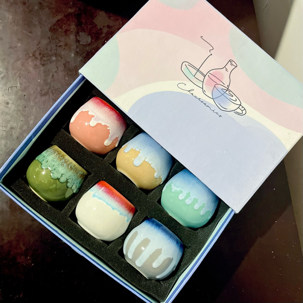 Mini Cutie Pie Mug Gift Set (1 Set) with Hard Box (WEDDING GIFT, HAMPERS, GIFT SET)