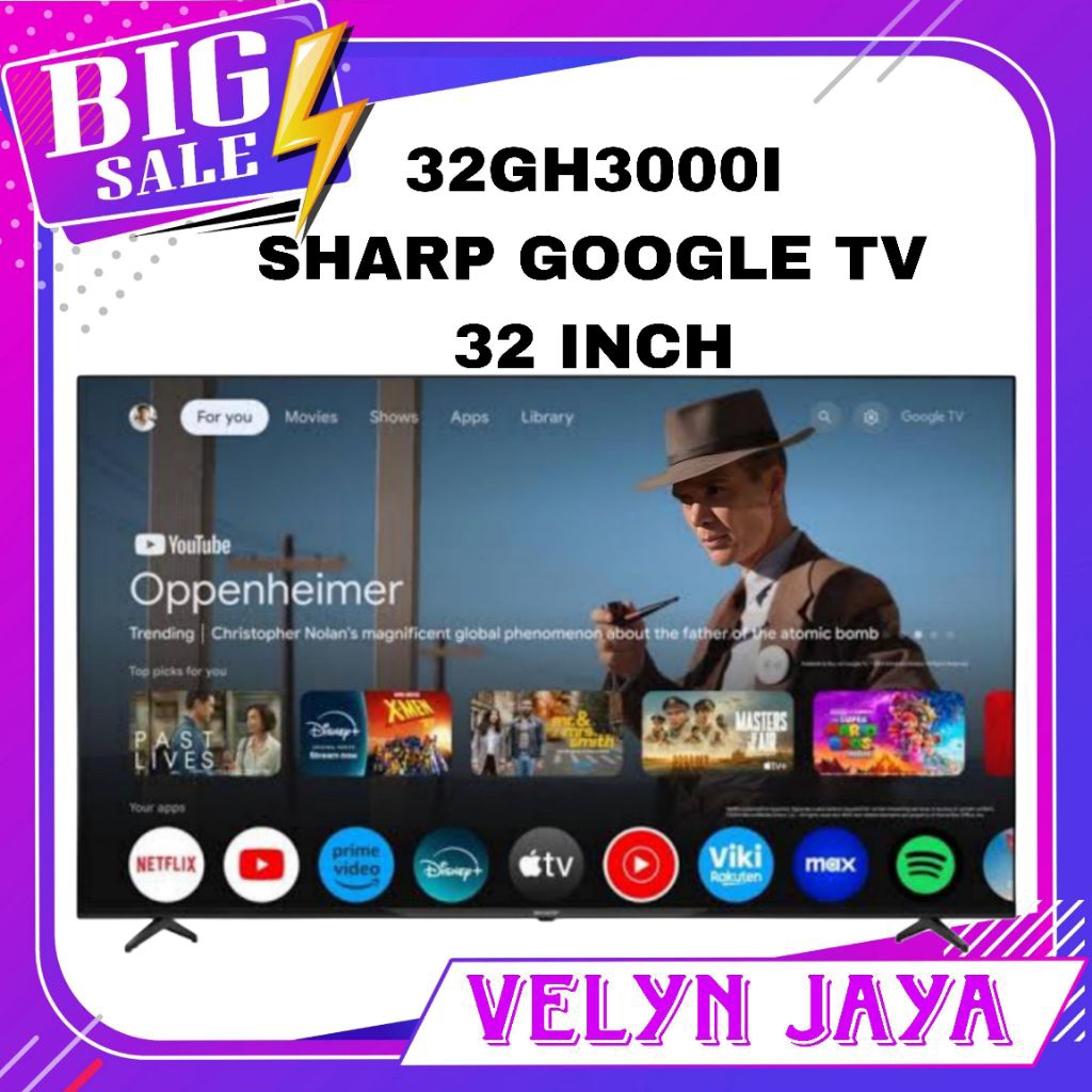 TV sharp android google tv 32 inch tv android sharp 32 inch