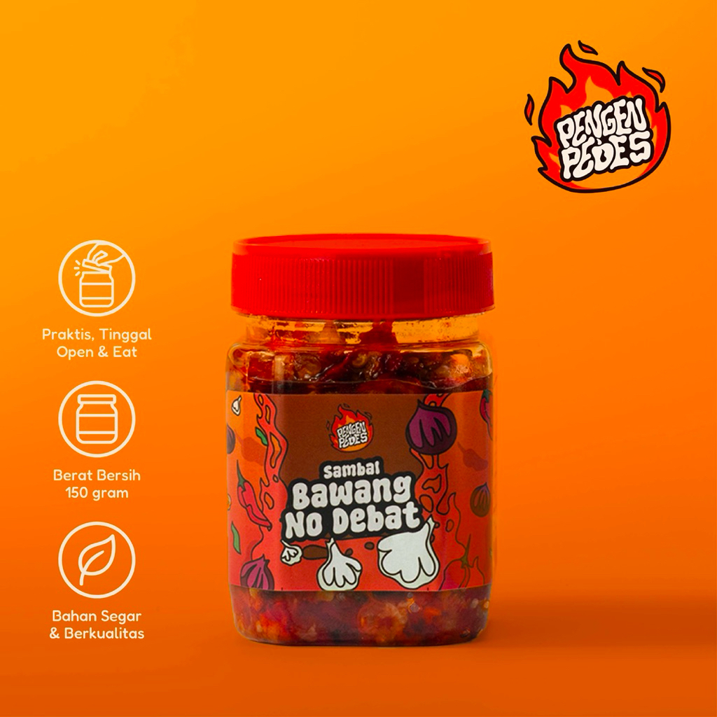 

SAMBAL BAWANG NO DEBAT PENGEN PEDES - Sambal Bawang Gurih Matang Sambal Instan Sambel Rumah Homemade