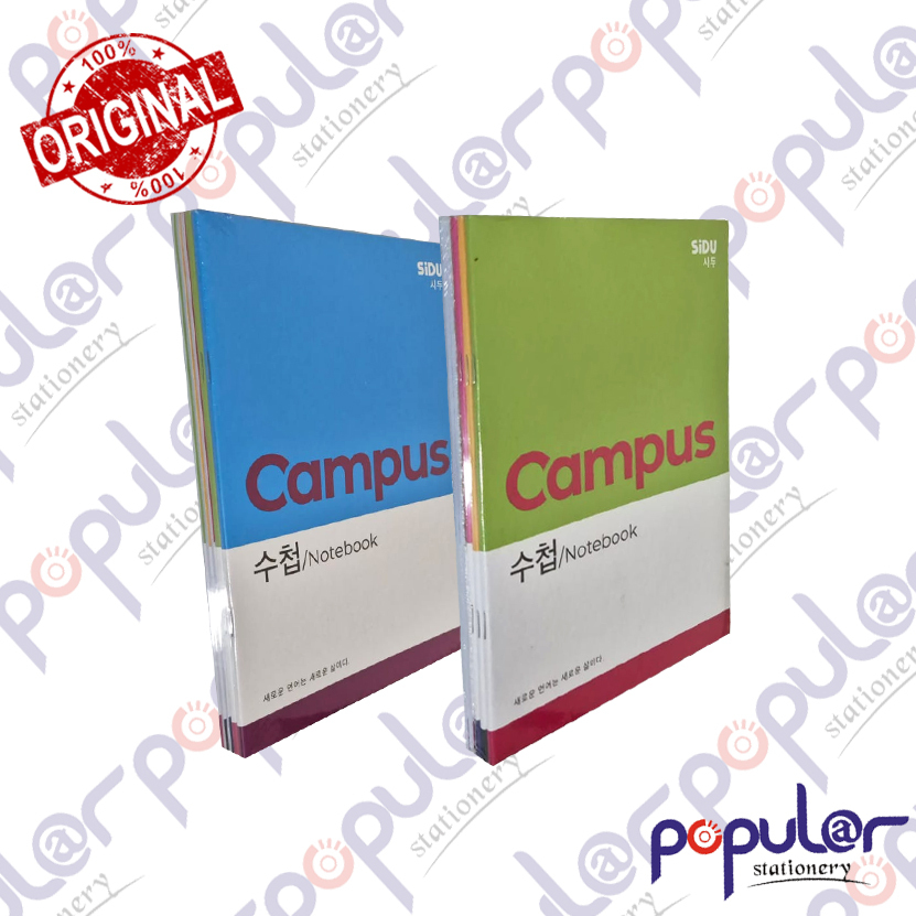 

Buku Tulis Garis Boxy SiDU Campus 50 / 5Pcs