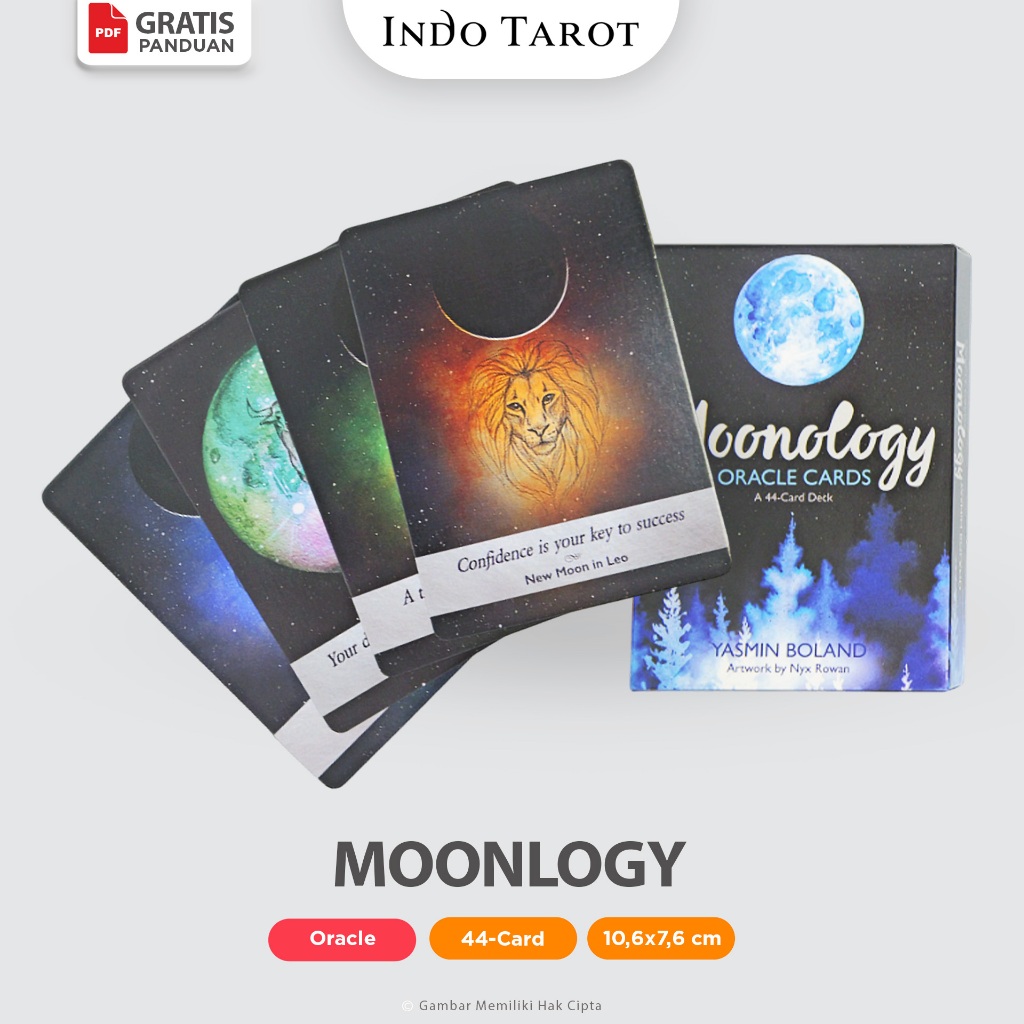 Tarot Moonlogy Oracle Kartu Tarot Ramalan - Indo Tarot