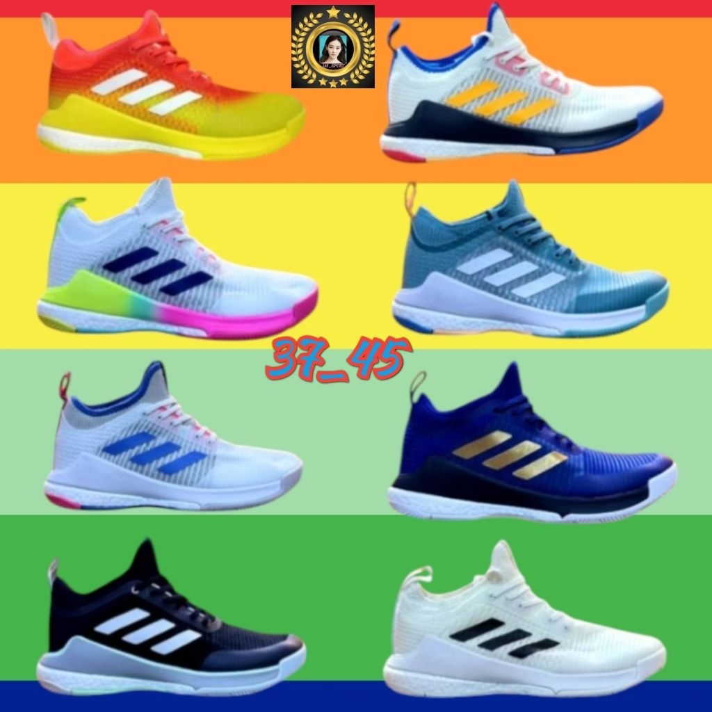 Sepatu Voli Adidas Crazyflight Terbaru Volley Sepatu Wanita Sneakers Sepatu Pria Promo Volly