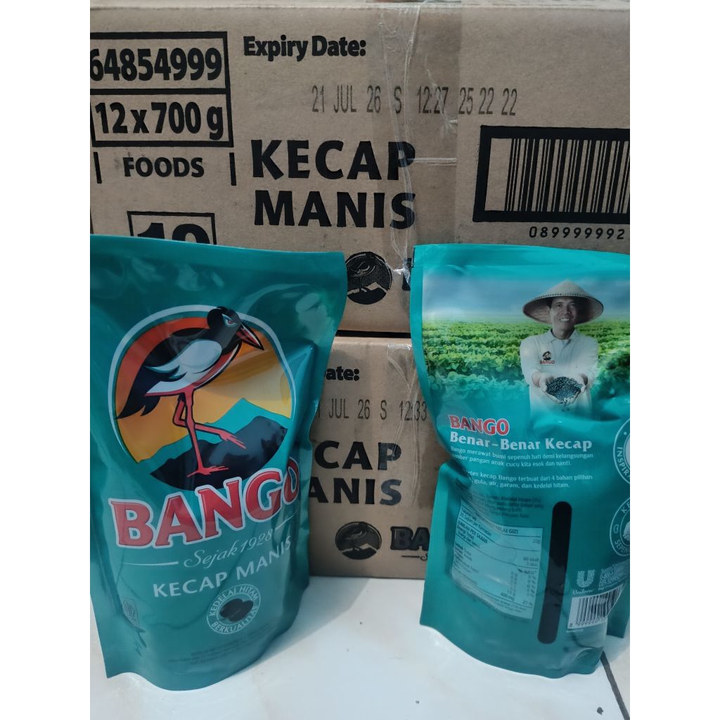 

Kecap Bango 700g - Kecap Manis Bango 700gr