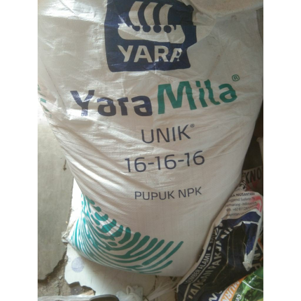 Pupuk YARAMILA,UNIK, NPK 16 16 16   50kg original
