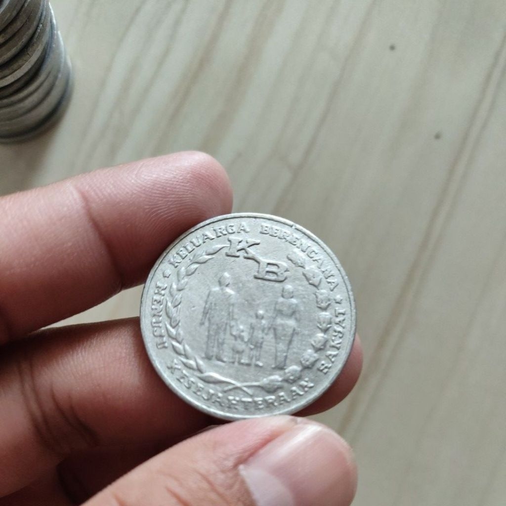 Uang Koin Kuno 5 Rupiah KB Koleksi