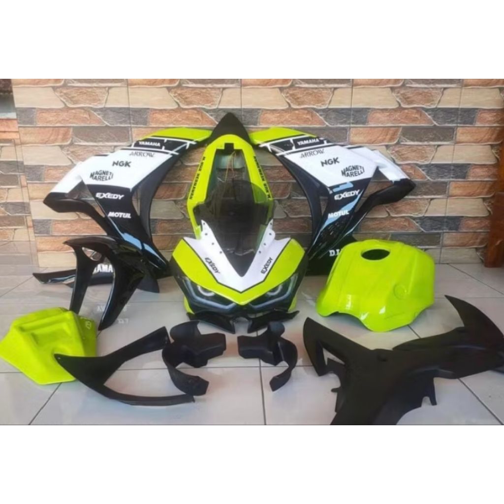 body fullset model R25 PNP ke Vixion NVL NVA